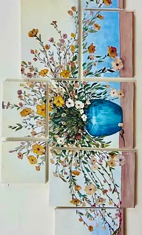 Hand-painted Canvas, commission a free artwork