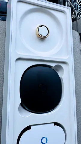 RingConn Gen 2 (Royal Gold) - Size 6, Smart Sleep  Health Tracker. No subscription required.