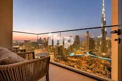 Burj &amp; Fountain Views | Stunning 3BR | High floor