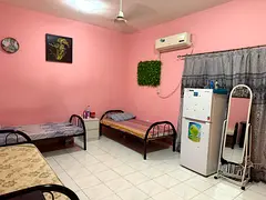 Specious bedspace available for Indian working ladies near DAFZA metro (Al qusais1)