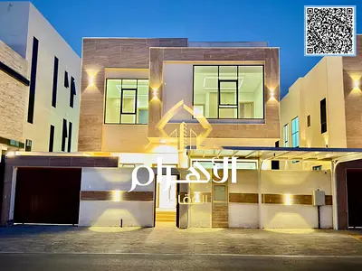Luxury villa in a prime location for sale, super deluxe finishing