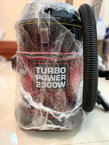 Geepas 2300W 21L Canister Vacuum Cleaner - Turbo Power, Metal Body