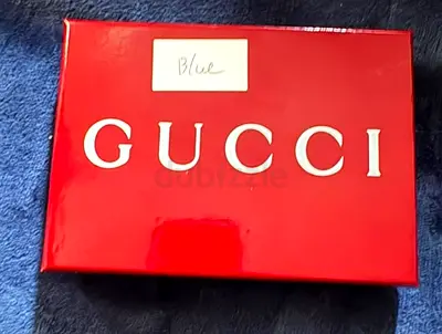 Gucci GG Marmont blue textured leather Wallet for Women