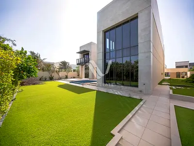 Ultra-Luxury 6BR Corner Villa | Private Beach Access | Prestigious Hidd Al Saadiyat