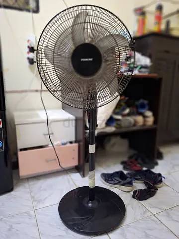 Standing Pedestal Fan - Working Condition, Good Used NIKAI