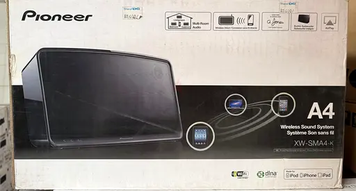 Pioneer A4 Wireless Sound System XW-SMA4-K (Wi‑Fi, AirPlay, DLNA)