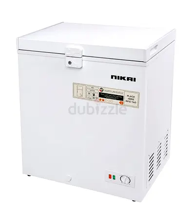 Nikai Chest Freezer - Compact White Unit, Good Condition
