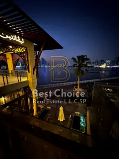 Luxury restaurant for sale in Al Majaz 3 on the waterfront with an enclosed outdoor area