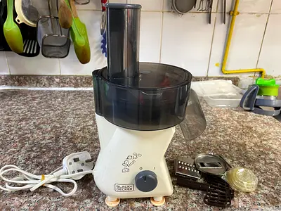 BLACK+DECKER Electric Food Chopper  Slicer