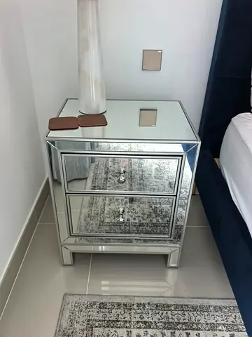 Mirrored Bedside Tables / End Tables