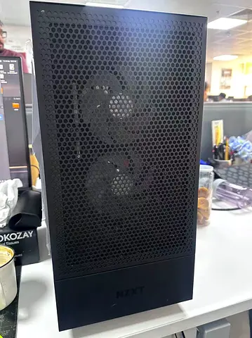 NZXT Compact Mid-Tower PC Case with Front Mesh and Dual Fans
