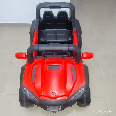 Red Electric Ride-On Toy Car for Kids — Good Condition