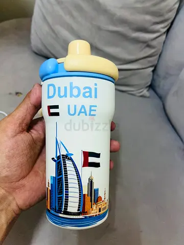 Dubai UAE Souvenir Water Bottle - Spill-proof Kids Bottle