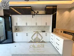 Includes central air conditioning | Own a luxurious 4000 sq ft villa in Al Helio 1, Ajman | 7 master