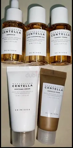 SKIN1004 Madecassoside Centella Skincare Set - Toner, Ampoule, Creams
