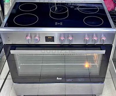 Teka Stainless Steel Electric Ceramic Cooker with Large Oven 90x60cm Good Condition