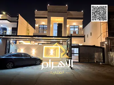 With only a 10% down payment | Own a luxury villa in Al Yasmin, Ajman | 5 master bedrooms and a roof | Ready to move in.