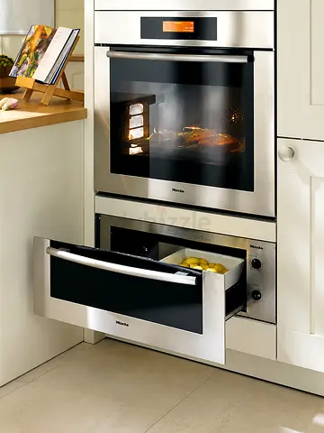 Miele Built-in Stainless Steel Electric Oven with Warming Drawer