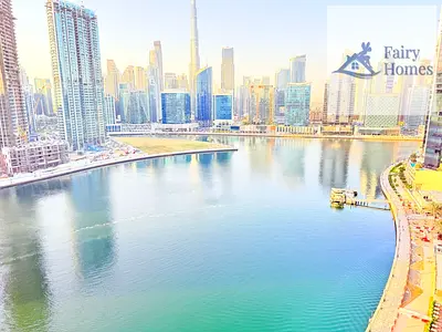 استوديو مفروش | إطلالات على البرج والقناة | شرفة