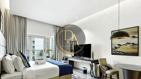 Fully Furnished | High Floor | Pool and Partial Canal View