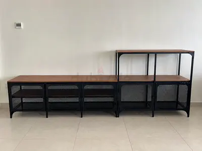IKEA FJÄLLBO Industrial Sideboard / Storage Unit – Excellent Condition
