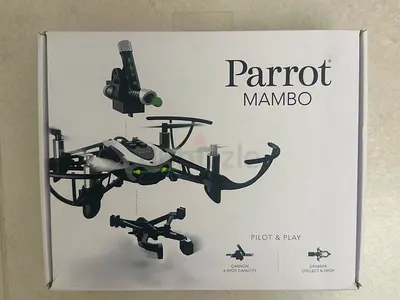 Parrot Mambo Mini Drone with Grabber  Cannon - Boxed