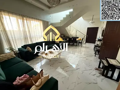 For sale in Al Yasmin area: 4 rooms with electricity, water, air conditioning, and furnishings, opp