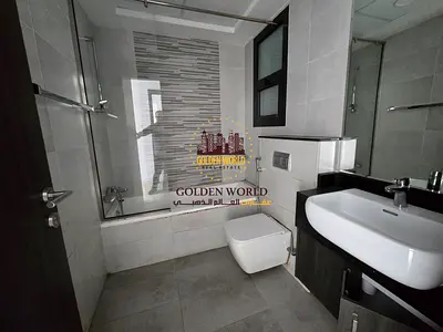 Luxury 1 -bedroom apartment in Al Taawun with balcony, partial sea view, master bedroom , American kitchen, 2 bathrooms , free parking and gym.