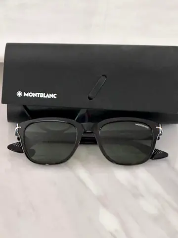Montblanc square Sunglasses with Case