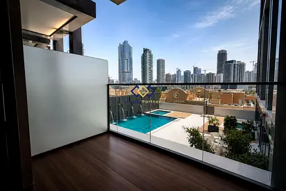 Brand New Studio | Pool View | Spacious Balcony | Fully Equipped Kitchen