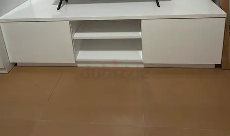 Homebox white tv cabinet