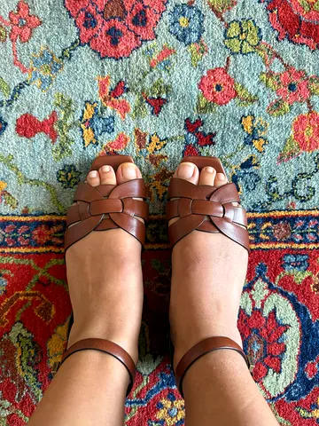 Saint Laurent Tribute Sandals