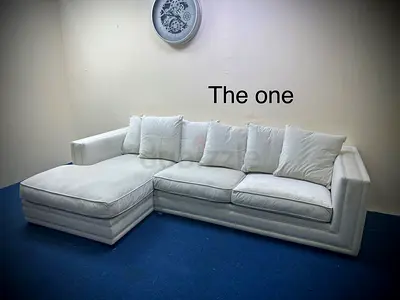 Like new condition the one brand lshape sofa