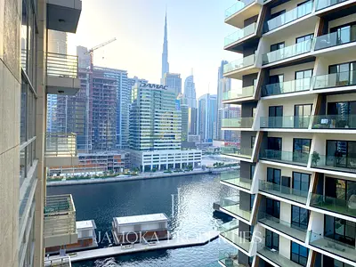 Luxury 1BR | Canal & Burj Khalifa View | Fully Furnished
