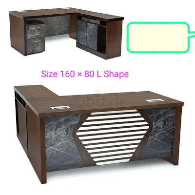 Brand New L Shape  Office Table