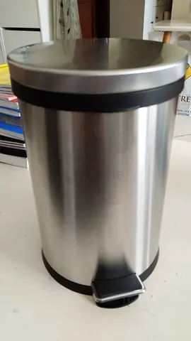 DUST BIN (WASTE BIN) STAINLESS STEEL FROM IKEA