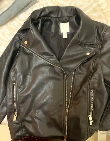 HM leather jacket