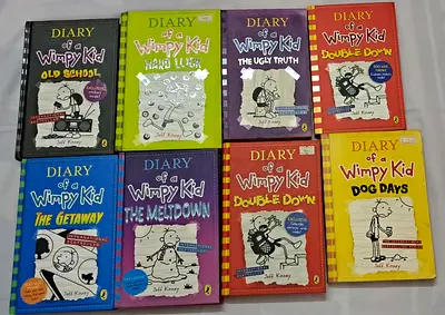 Diary of a Wimpy Kid Collection - 8 Books