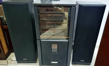 Sony Mysic Audio System with Floor Speakers and Subwoofer