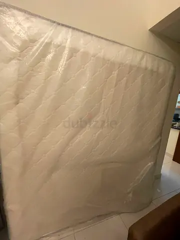 Clean White Quilted Mattress