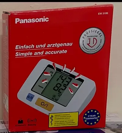 Brand New Panasonic EW3106 Blood Pressure Monitor — Sealed Box