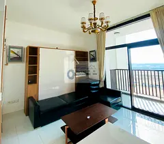 Pool &amp; Downtown View Studio | Furnished | Balcony | Glamz by Danube(12 Cheque)