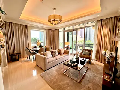 Luxurious 2 Bedroom Apartment with Large Terrace | Burj Khalifa View