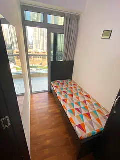 Balcony Room For Rent Near Business Bay Metro Station