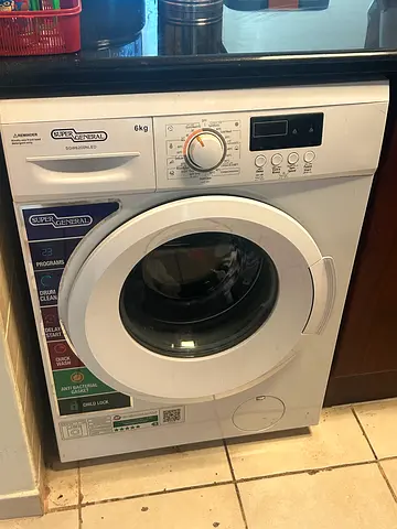 6kg Front Load Washing Machine - Good Working Condition