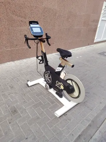 Google maps exercise bike