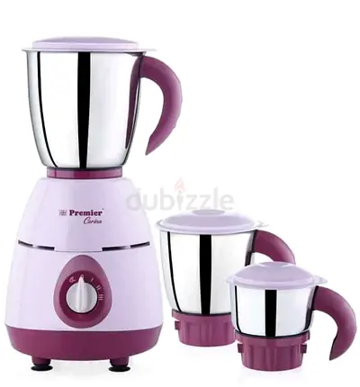 Premier 3-Jar Mixer Grinder - 500W BRAND NEW