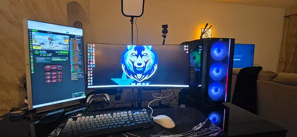 ULTIMATE FULL GAMING  STREAMING SETUP FOR SALE