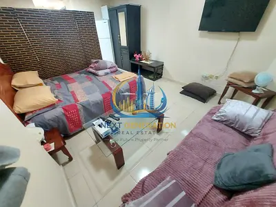 Fully Furnished Studio with Balcony | Monthly Rent | WiFi Included | Near Ansar Mall