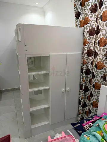 Kids bed with work table and drawers (Loft bed)